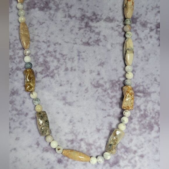 Dendritic Agate Necklace - Picture 7 of 14